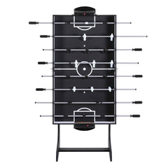 4-in-1 Soccer Table Foldable Game Foosball Table Tennis Pool Hockey