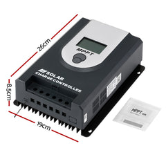 Giantz 50A MPPT Solar Charge Controller Auto 12V/24V Battery Regulator Bluetooth