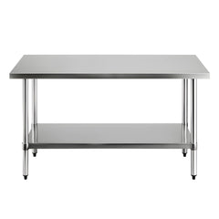 Cefito 1524x762mm Stainless Steel Kitchen Bench 430