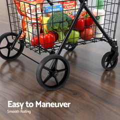 Emajin Foldable Shopping Trolley Cart