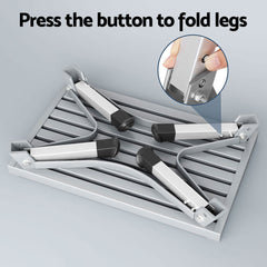 Weisshorn Caravan Step Folding Aluminium Step Ladder Stool