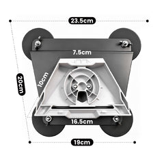 Starlink Mini Magnetic Mount Weatherproof Car Roof Mounting Bracket With 4 Magnetic Bases for Car RV Van Boat Yacht Truck Strong 60kg Magnetic Force