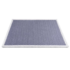Giselle 203x230cm Throw Blanket Double-Sided Fleece Lightweight For Sofa Couch Bed