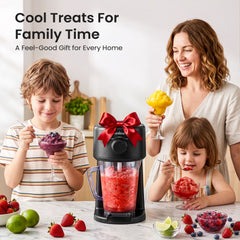 NORDA 1.1L Slushie Machine Shaved Ice Maker 3 Texture Levels Black