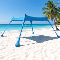 Weisshorn Beach Tent Sun Shelter UPF 50+ Shade 3x3m for 8 Person Outdoor