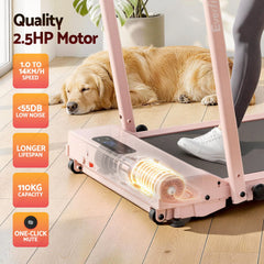 Everfit 3 in 1 Walking Pad Treadmill 12% Incline Under Desk Treadmills for Home Gym With 38cm Wide Belt APP Control