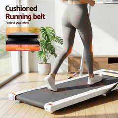Everfit Treadmill Electric Walking Pad Under Desk Home Gym Fitness 400mm White