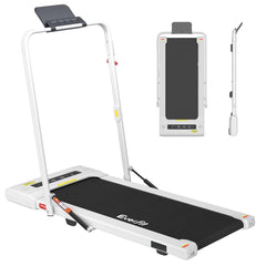 Everfit Treadmill Electric Walking Pad Under Desk Home Gym Fitness 400mm White