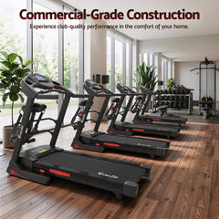 Everfit Treadmill Electric Home Gym Fitness Exercise Machine w/ Massager 480mm