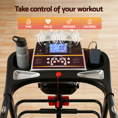 Everfit Treadmill Electric Home Gym Fitness Exercise Machine w/ Massager 480mm