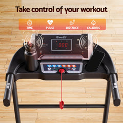 Everfit Treadmill Electric Home Gym Fitness Exercise Machine Incline 400mm