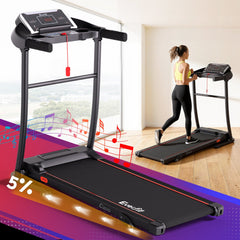 Everfit Treadmill Electric Home Gym Fitness Exercise Machine Incline 400mm