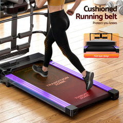 Everfit Treadmill Electric Home Gym Fitness Exercise Machine w/ Massager 400mm