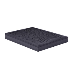 Giselle Bedding 3-Zone Pillowtop Mattress Topper 1000GSM for Back Pain Relief Washable with 45cm Deep Pocket King