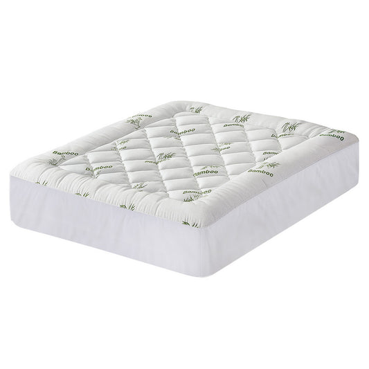 Giselle Mattress Topper 5cm Pillowtop toppers Bamboo Queen