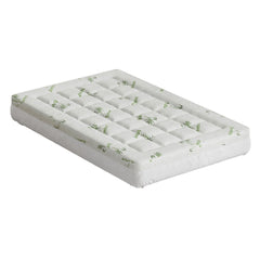 Giselle Bedding Pillowtop Mattress Topper 7.5cm Thick Bamboo Pad for Back Pain Relief Washable Skin-friendly Bed Protector with 45cm Deep Pocket King Single