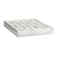 Giselle Bedding Pillowtop Mattress Topper 7.5cm Thick Bamboo Pad for Back Pain Relief Washable Skin-friendly Bed Protector with 45cm Deep Pocket Queen