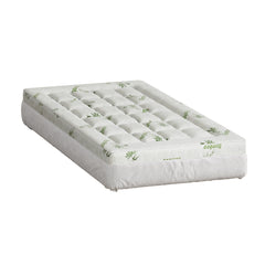 Giselle Bedding Pillowtop Mattress Topper 7.5cm Thick Bamboo Pad for Back Pain Relief Washable Skin-friendly Bed Protector with 45cm Deep Pocket Single