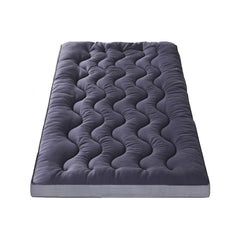 Giselle Bedding 5cm Pillowtop Topper Bamboo Polyester Blend Fibre Pad for Back Pain Relief Washable Overfilled Bed Protector 500GSM King Single
