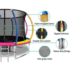 Everfit 12ft Trampoline Rebounder for Kids