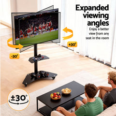 Artiss 40-100" TV Stand Mount Bracket Universal Adjustable Height with Wheels