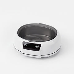 Devanti Ultrasonic Cleaner 700mL 48kHz Jewellery Cleaning Machine with Stainless Steel Tank White