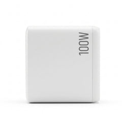 Devanti USB C Charger 100W Fast Charger 4 Port GaN Desktop Station White