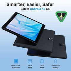 Laser 10 Inch Android Tablet 64GB with Case