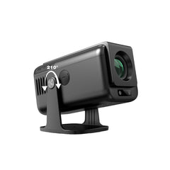 Laser 1080p Android Multi-Angle LED Projector Black
