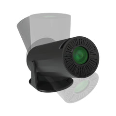 Laser Multi Angle Android LED Projector Black