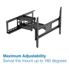 Laser Medium Full Motion TV Wall Mount for 32 inches -55 inches Panels