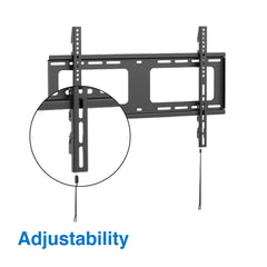 Laser Fixed Slim Profile TV Wall Mount - 37 to 80 Inch Panels