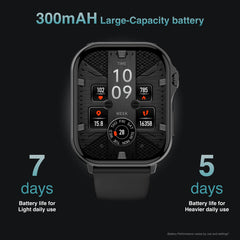 V-Fitness Smart Watch GPS and 2.1 inch Black