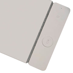 Laser Wireless Charging Desk Mat Grey