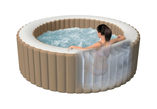 Intex PureSpa Bubble Massage 6 Person Spa 28428