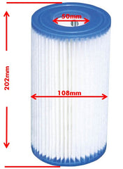 Intex 6 Pack Filter Cartridge replacement Size A INTEX FILTER PUMP 29000
