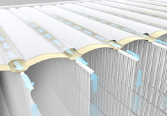 INTEX Queen Dura-Beam Comfort Plush Air Mattress w/ Built-In USB Electric Pump 64418