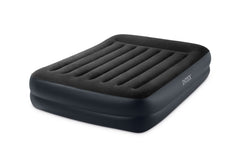 Intex Queen Pillow Rest Airbed with 240v pump 64124