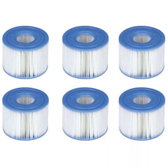 Intex Spa S1 Replacement Filter Cartridges 6 Pack 29011