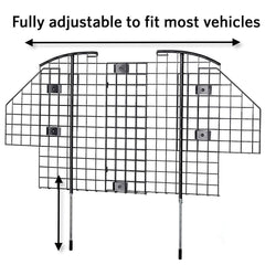 Samland Universal Pet Barrier Fence for Car Van 4WD Vehicles Duty Wire Mesh Car Guard