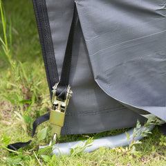 Samland Portable Carport Garage Shelter Canopy Single Size 12x20FT