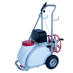 Samland 30L Electric Weed Pest Control Sprayer with Tank 12V Battery Spray Pump Trolley