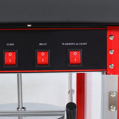 Samland 8OZ Popcorn Machine Maker with Warmer Deck 1350W