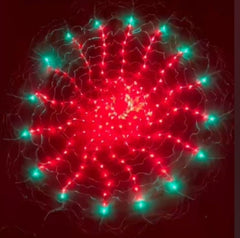 Samland Led Round Circle Wave Effect Fairy Light for Christmas Decoration-256CL