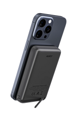 Aukey MagLinnk 10000mAh Magnetic Wireless Charging Power Bank (PB-MS02)