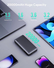 Aukey Sprint X 20K 30W 20000mAh Portable Power Bank with PD3.0 (PB-Y42)