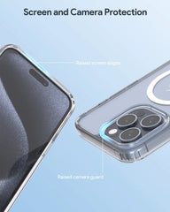 Aukey Clearview Magsafe iPhone 15 Phone case - Transparent (TM10A)