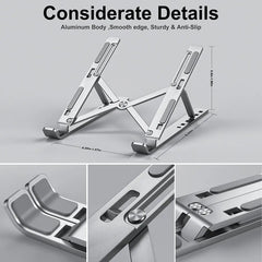 NNEOBA Portable Aluminum Laptop Stand