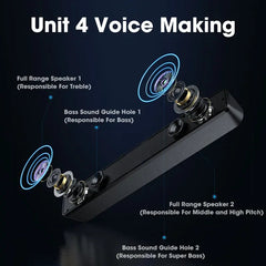 NNEOBA PC Soundbar Wired Speaker