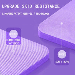 Thickened Anti-Slip Yoga Mat Exercise Pilates Foam Mat